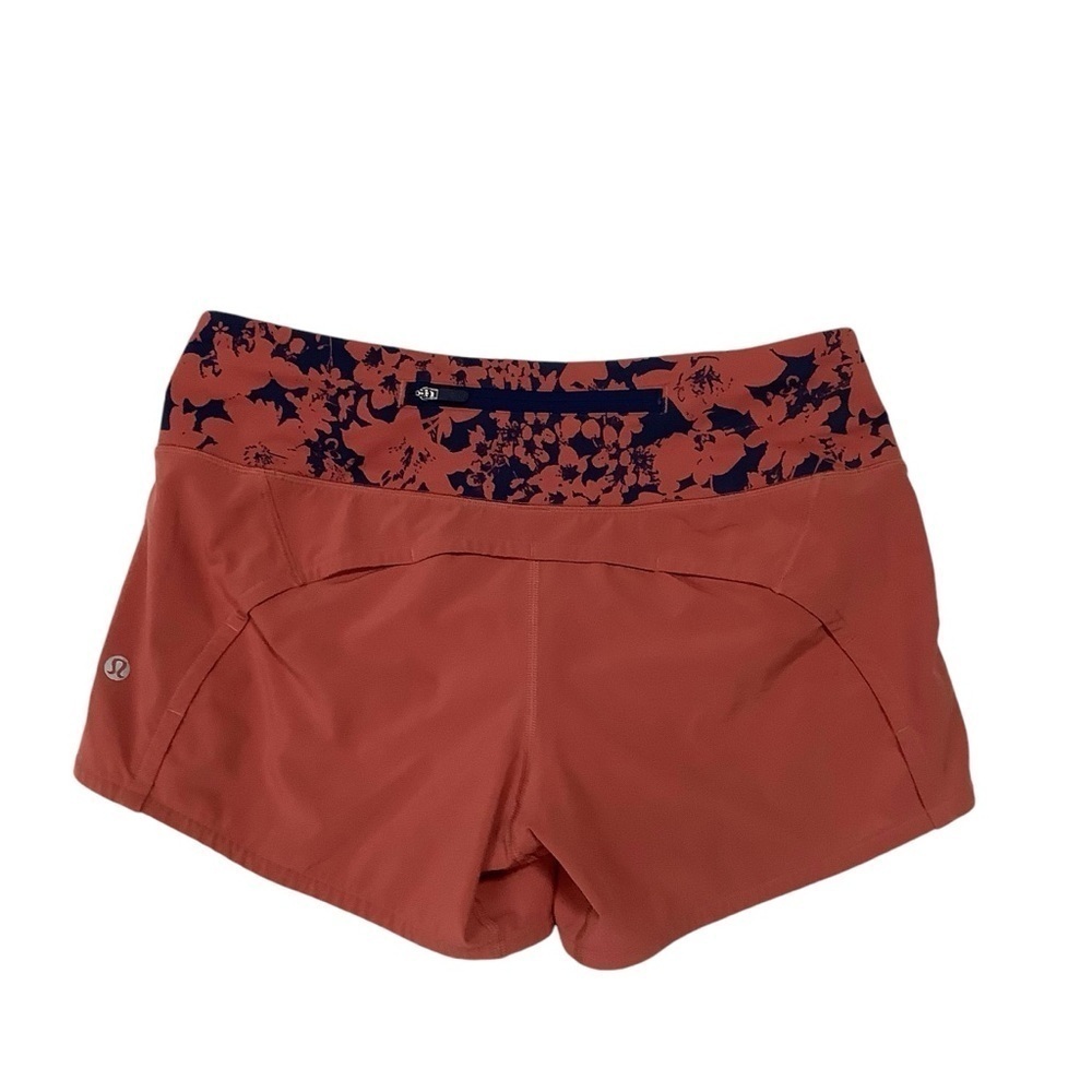 Lululemon Run Times Short II*4" Sz 4 Dark Canyon - Picture 4 of 11